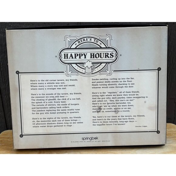 Vintage Springbok Happy Hours Bar Scene Jigsaw Puzzle 500+ Pieces Hallmark Cards - Picture 6 of 7